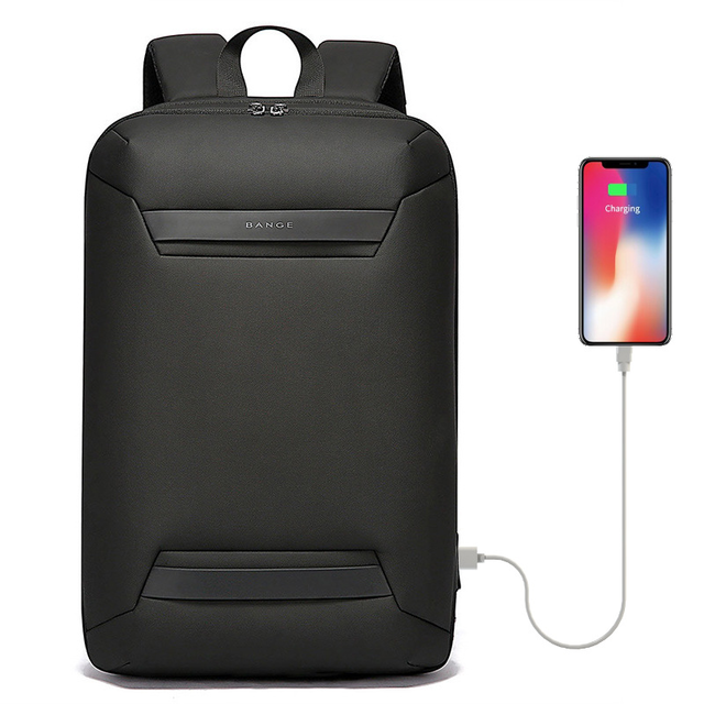 Plecak Bange na laptopa 15,6&quot; BG-7677 z USB - Kolor: czarny