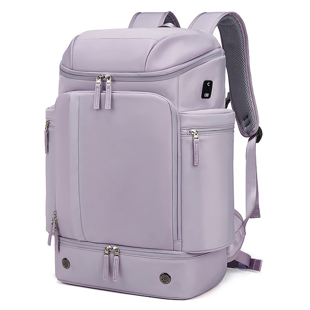 Plecak Outwalk na laptopa 15,6&quot; 7716 z miejscem na buty - Kolor: pastelowy fiolet