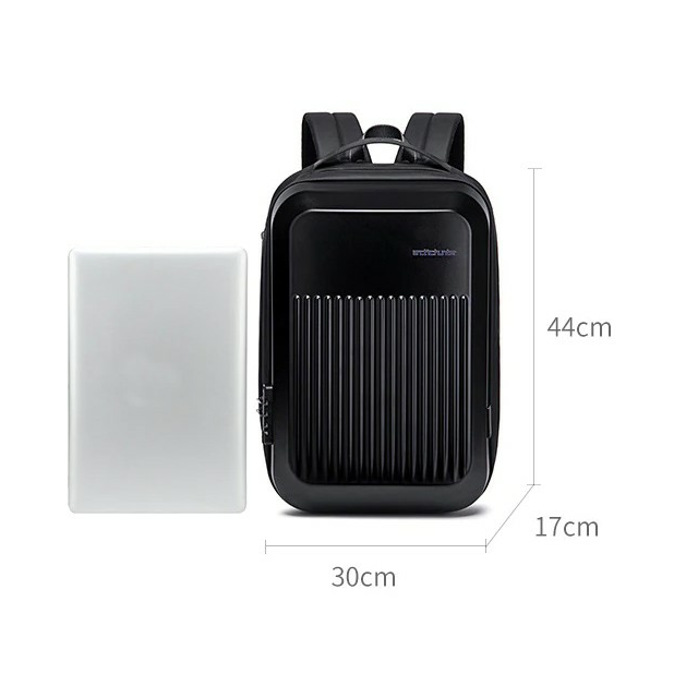 Antykradzieżowy plecak Arctic Hunter twarda skorupa na laptopa 15,6&quot; B00487