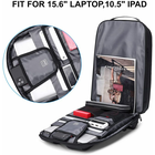 Antykradzieżowy plecak FRN na laptopa 17,3&quot; FRN7826 z USB