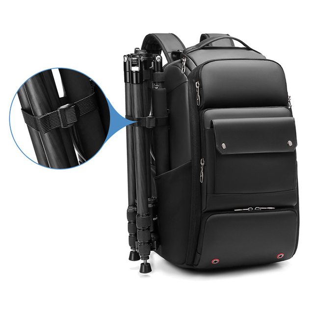 Antykradzieżowy plecak fotograficzny Outwalk 7717 na aparat + laptopa 17,3&quot;