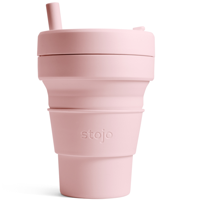 Kubek składany Stojo Biggie 470ml - Kolor: Carnation / pudrowy róż