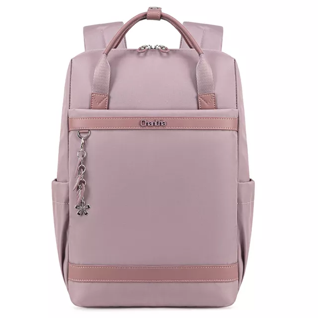 Plecak damski Chantria CB00639 na laptopa 15&quot; - Kolor: brudny róż