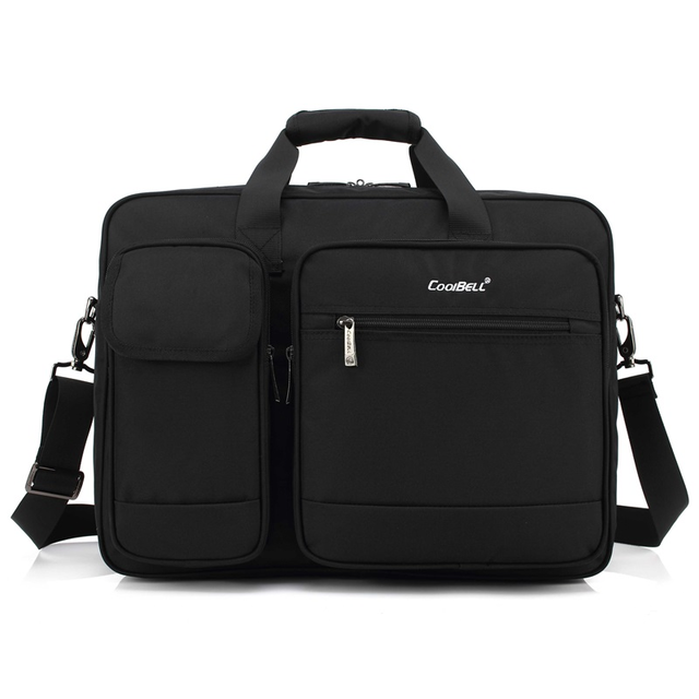 Torba Coolbell na laptopa 17,3&quot; dwukomorowa CB-5002 - Kolor: czarny