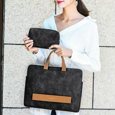 Etui/torba JQ Eva na laptopa 15,6&quot; eco skóra