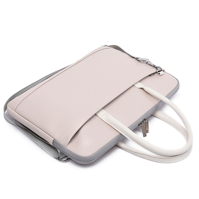 Etui/torba JQ Greta na laptopa 15,6&quot; eco skóra z paskiem