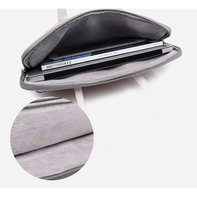 Etui/torba JQ Greta na laptopa 15,6&quot; eco skóra z paskiem