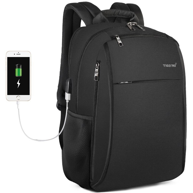 Plamoodporny plecak Tigernu na laptopa 15,6&quot; T-B3221 z USB
