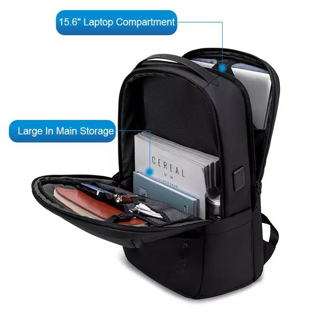 Plecak Arctic Hunter na laptopa 15,6&quot; B00555 z USB