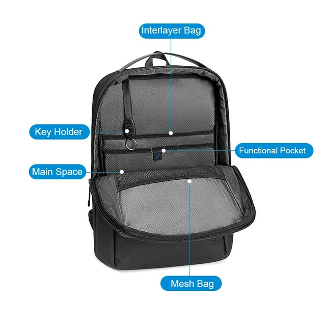 Plecak Arctic Hunter na laptopa 15,6&quot; B00574