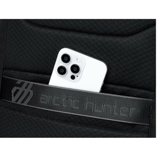 Plecak Arctic Hunter na laptopa 15,6&quot; B00683 z USB dwukomorowy