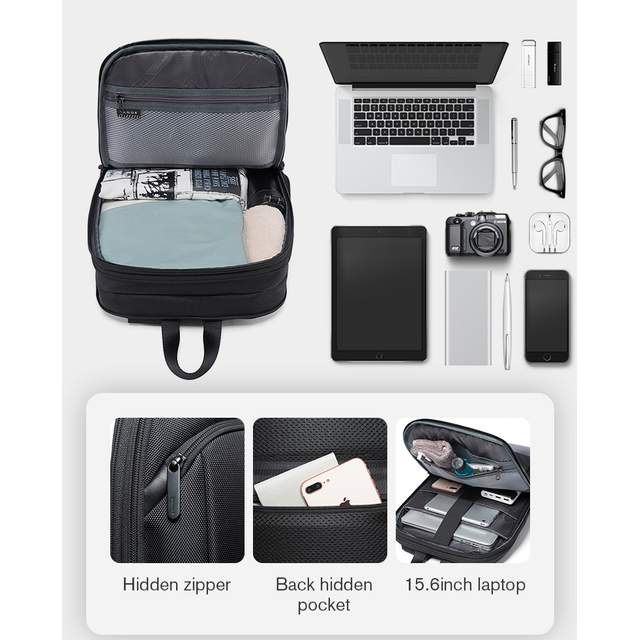 Plecak Bange BG-77115 na laptopa 17,3&quot; powiększany