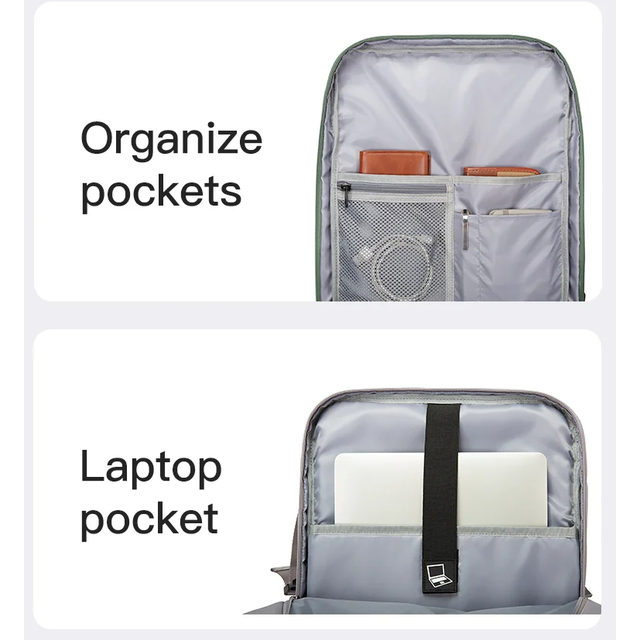 Plecak Bange na laptopa 15,6&quot; 1801 bagaż podręczny z USB