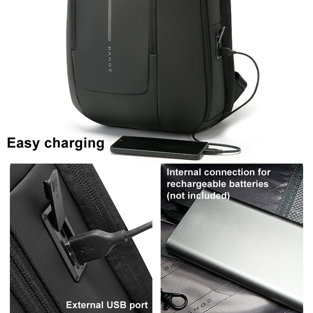 Plecak Bange na laptopa 15,6&quot; BG-8013 z USB