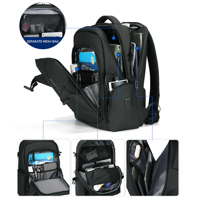 Plecak FRN na laptopa 17,3&quot; FRN8322 z USB