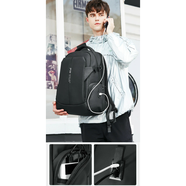 Plecak FRN na laptopa 17,3&quot; FRN8322 z USB
