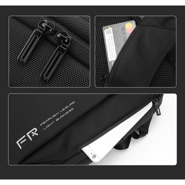 Plecak FRN7137 na laptopa 15,6&quot; z USB 