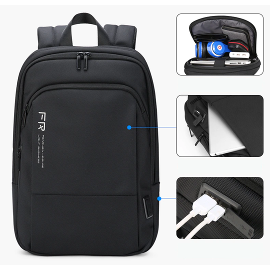 Plecak FRN7137 na laptopa 15,6&quot; z USB 