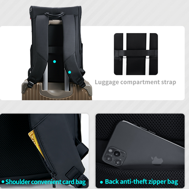 Plecak FRN8158 na laptopa 15,6&quot; z USB