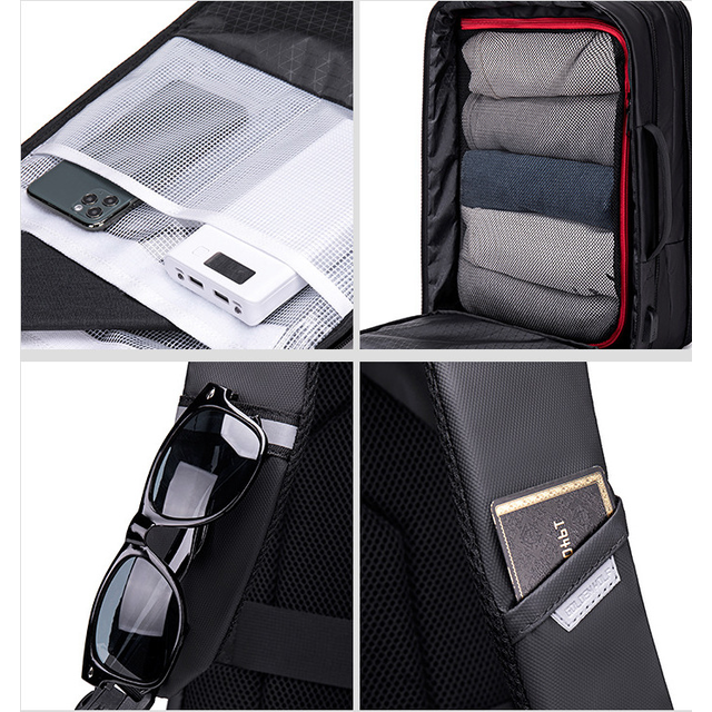 Plecak Golden Wolf na laptopa 15,6 - 16,4&quot; GB00450 z USB