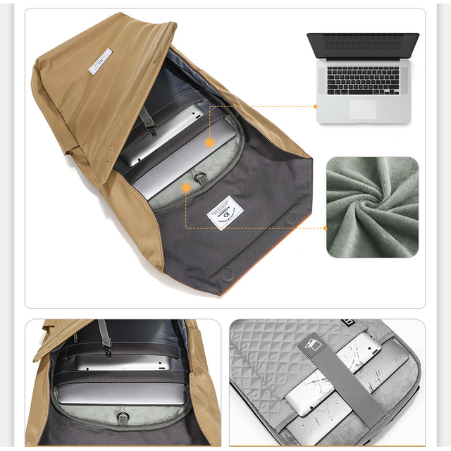 Plecak Kooger K949 na laptopa 15,6&quot; z USB