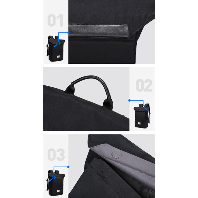 Plecak Kooger K949 na laptopa 15,6&quot; z USB