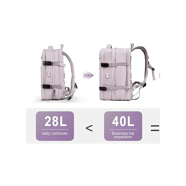 Plecak Macwave Traveler na laptopa 17,3&quot; AX9169 bagaż podręczny z USB