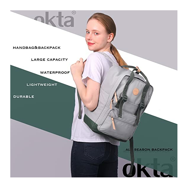 Plecak Okta 1085 na laptopa 13,3&quot; 14,1&quot; vintage