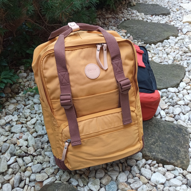 Plecak Okta 1085 na laptopa 13,3&quot; 14,1&quot; vintage