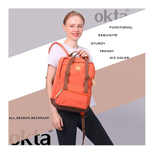 Plecak Okta 1085 na laptopa 13,3&quot; 14,1&quot; vintage