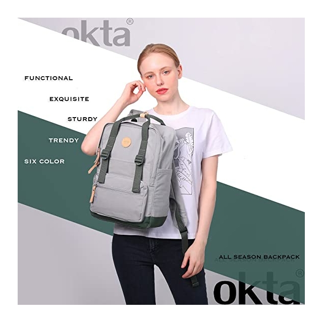 Plecak Okta 1085 na laptopa 13,3&quot; 14,1&quot; vintage