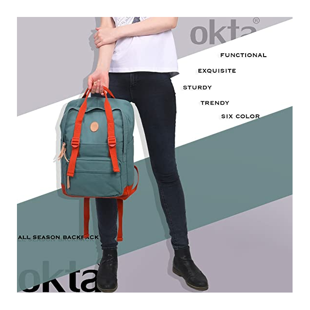 Plecak Okta 1085 na laptopa 13,3&quot; 14,1&quot; vintage