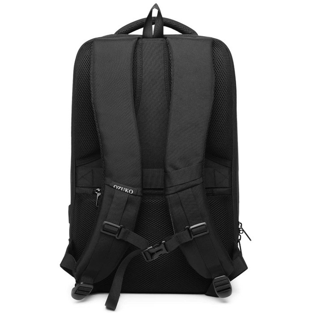 Plecak Ouko na laptopa 17,3&quot; 9318 z USB i kłódką