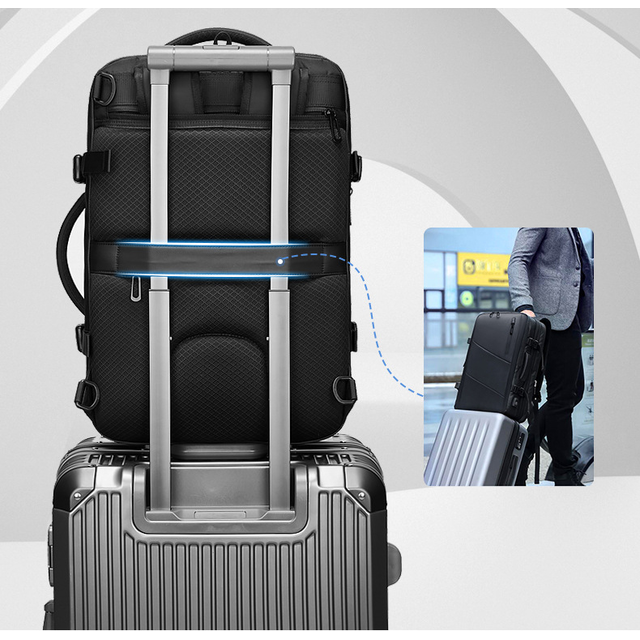 Plecak Outwalk AL1023 na laptopa 15,6&quot; bagaż podręczny z USB