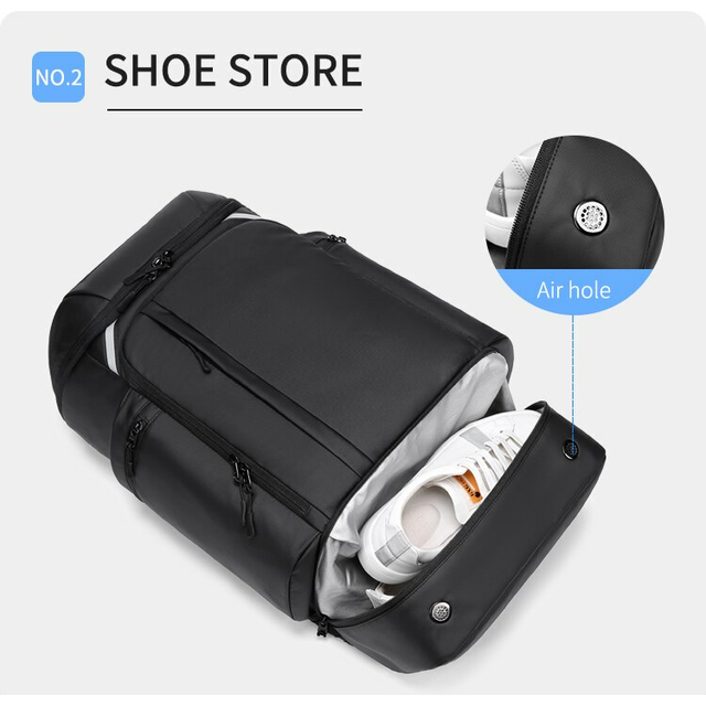 Plecak Outwalk na laptopa 15,6&quot; 7716 z miejscem na buty