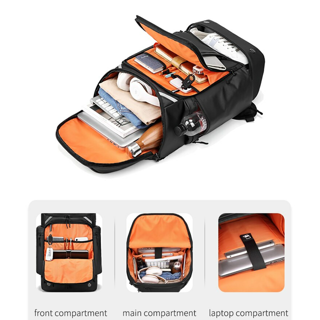 Plecak Outwalk na laptopa 15,6&quot; 7716 z miejscem na buty