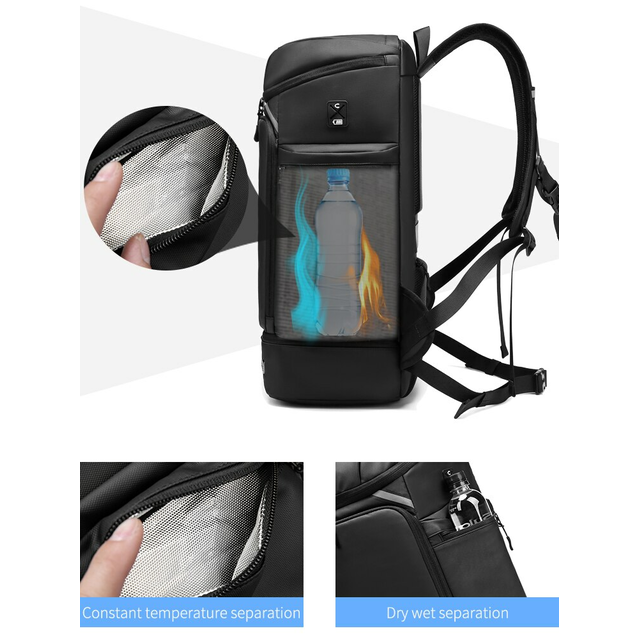 Plecak Outwalk na laptopa 15,6&quot; 7716 z miejscem na buty
