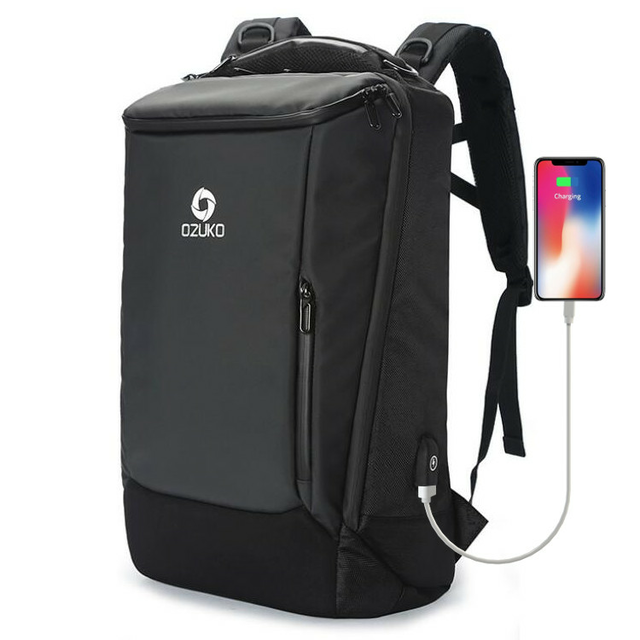 Plecak Ozuko na laptopa 17,3&quot; 9060 z USB