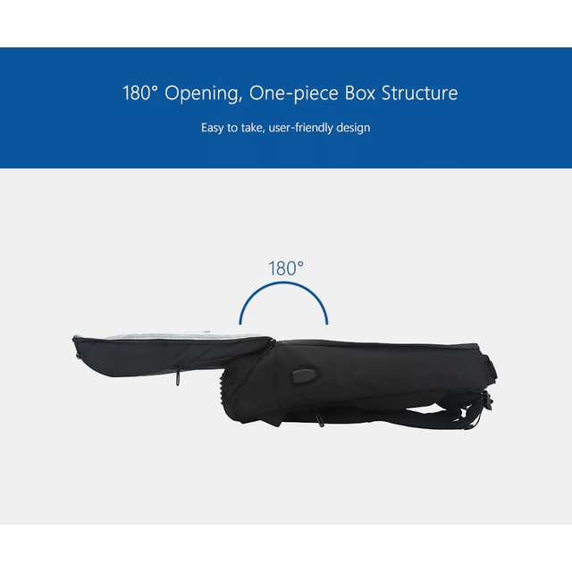Plecak Ozuko na laptopa 17,3&quot; 9060 z USB