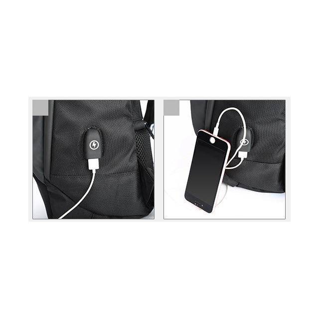 Plecak Ozuko na laptopa 17,3&quot; 9060 z USB