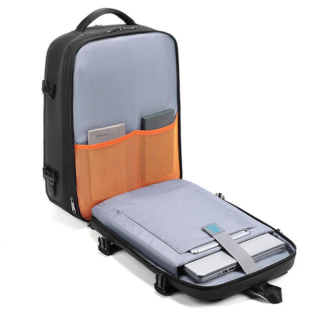 Plecak Poso na laptopa 17,3&quot; z USB bagaż podręczny PS-660