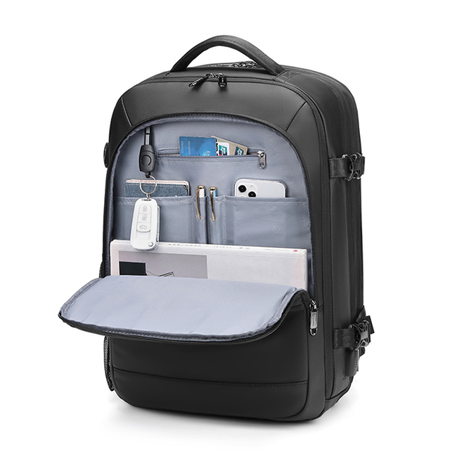 Plecak Poso na laptopa 17,3&quot; z USB bagaż podręczny PS-660