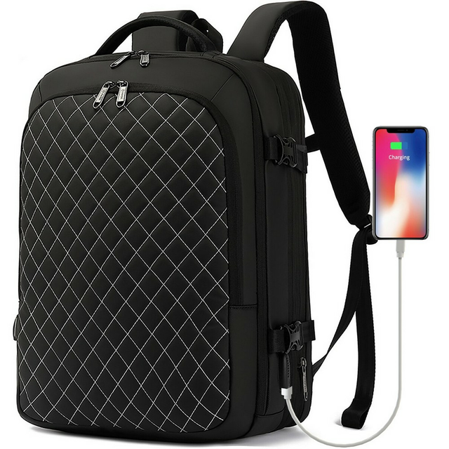 Plecak Poso na laptopa 17,3&quot; z USB bagaż podręczny PS-661