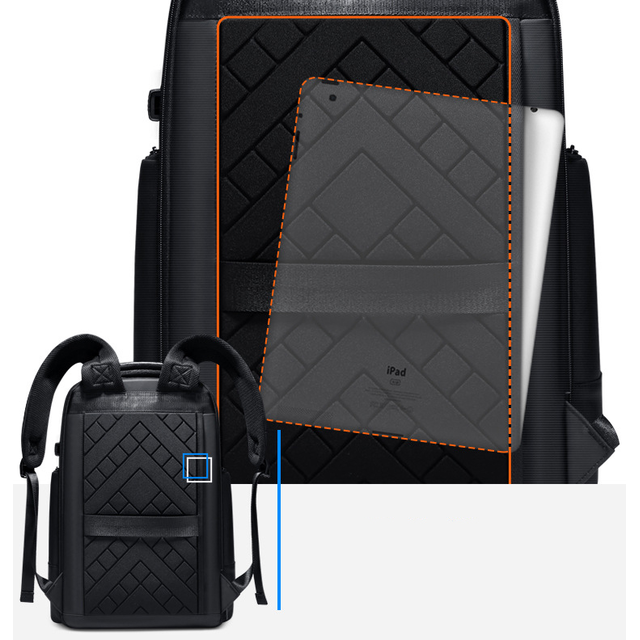 Plecak ROWE R-5029 na laptopa 15,6&quot; bardzo pojemny 39l z USB