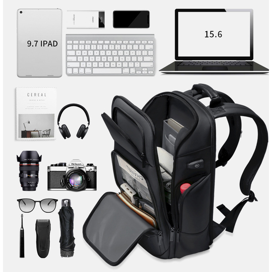 Plecak ROWE R-5029 na laptopa 15,6&quot; bardzo pojemny 39l z USB