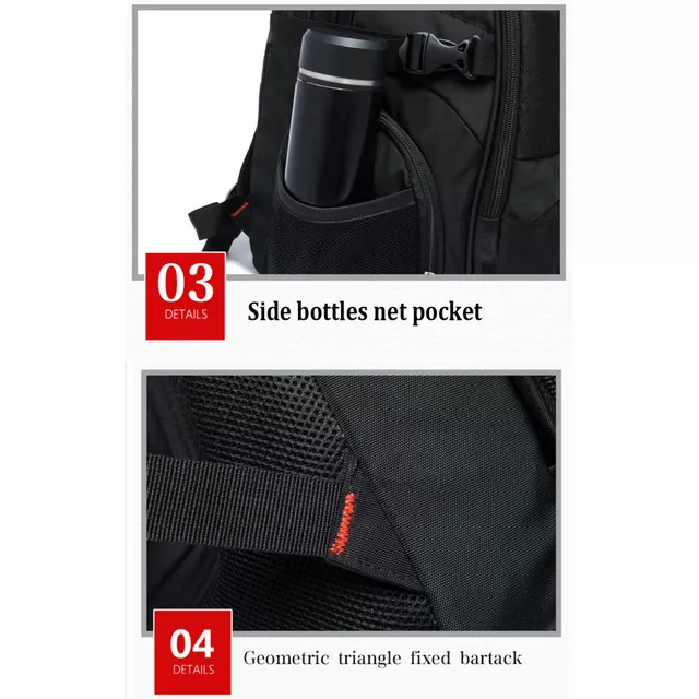 Plecak RuiBer na laptopa 17,3&quot; bardzo pojemny złącze USB