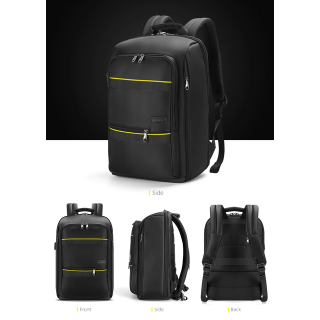 Plecak Tigernu na laptopa 15,6&quot; T-B3966 ochrona RFID i USB