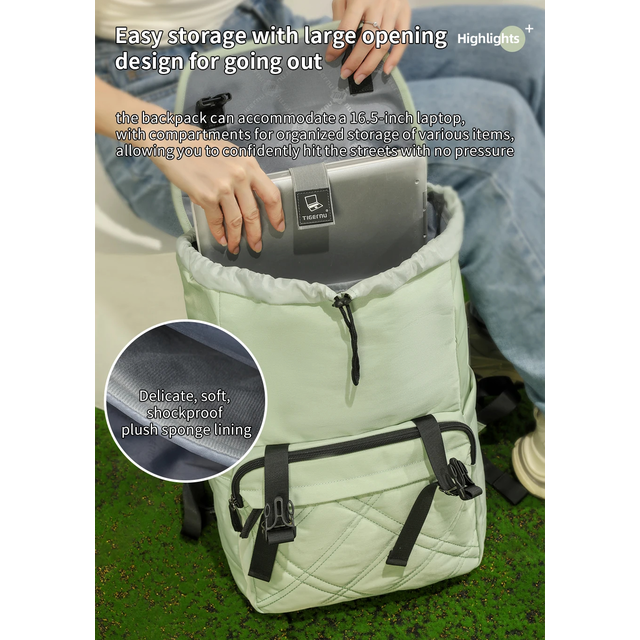 Plecak Tigernu na laptopa 15,6&quot; T-B9381 z USB