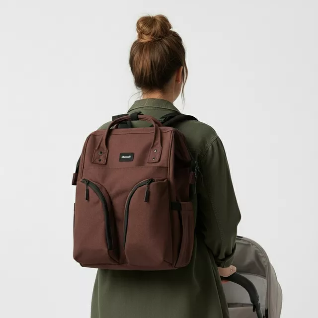 Plecak do wózka dla mam Himawari 1208 Diaper bag - inBag.pl | Wrocław