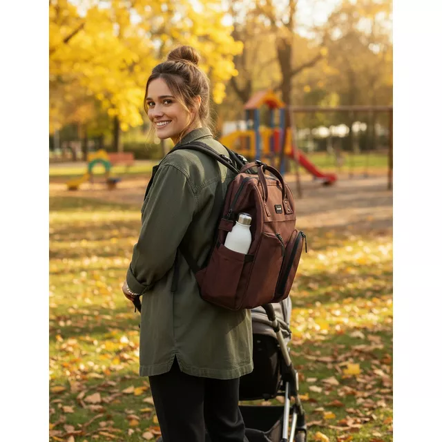 Plecak do wózka dla mam Himawari 1208 Diaper bag - inBag.pl | Wrocław